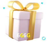Receba seus bônus de boas-vindas no 6G6G